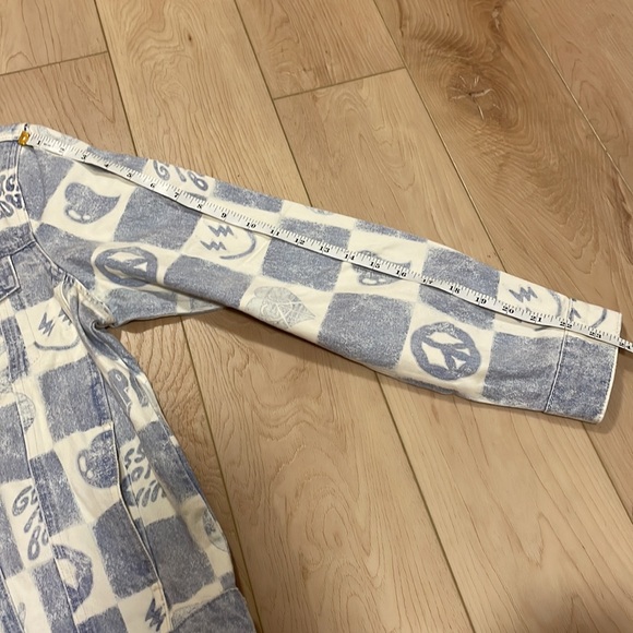 Guess Originals x J Balvin Checkered Trucker Jacket, sz S - Picture 15 of 16